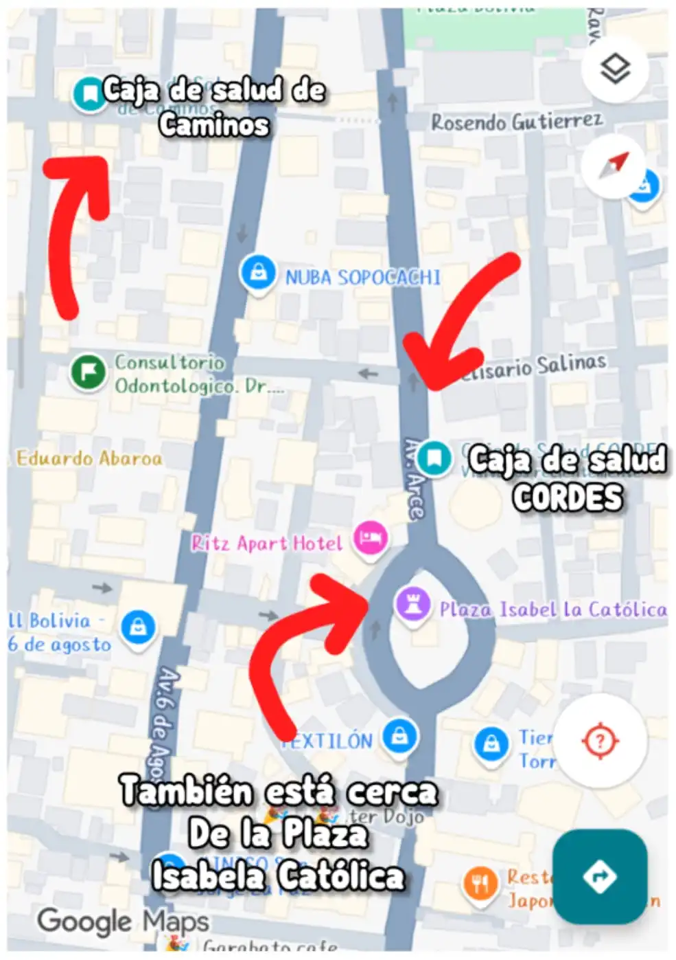 Ubicación CORDES