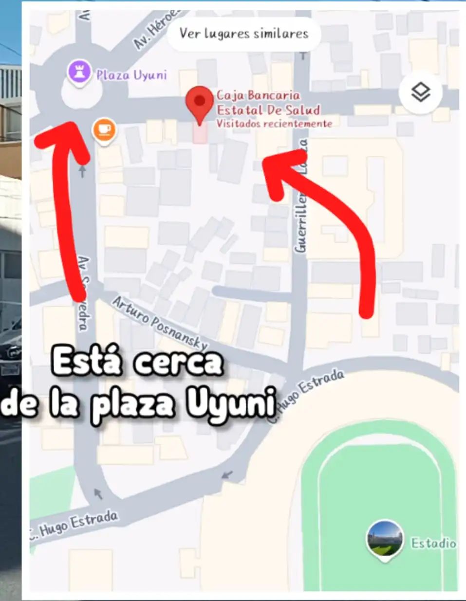 Ubicación Caja Banca Estatal de Salud